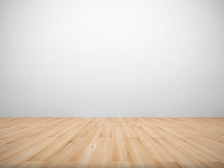 Empty room with wooden floor