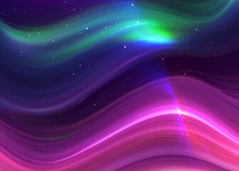 Obraz premium deep dark violet purple fuchsia magenta pink white abstract background. Color gradient ombre blurred wave. Grain noise mesh particle. Bright light glitter glow shine neon metallic foil. Design.