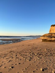 Half Moon Bay California NorCal Beach with Beautiful Coastal Ocean View