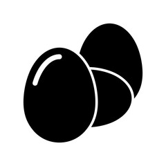 Egg icon design template SVG