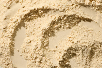 whey protein powder background
