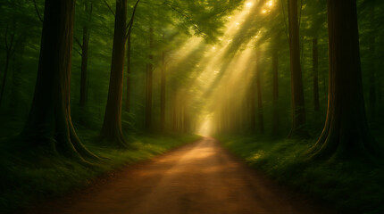 Fototapeta premium morning in the forest