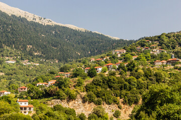 Rural landscape of Peloponnese peninsula, Greece