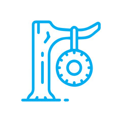Childhood Tire Swing Icon