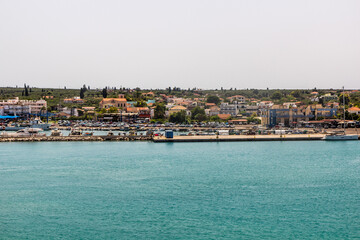 Port of Killini on Peloponnese peninsula, Greece