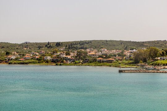 Killini town on Peloponnese peninsula, Greece
