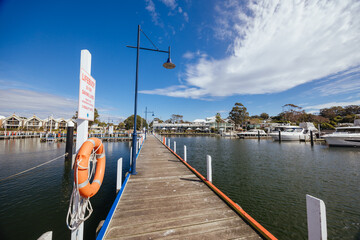 Town of Metung in Victoria Australia