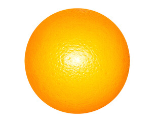 A vibrant orange fruit with a textured , symbolizing freshness and health in a bright, cheerful manner.