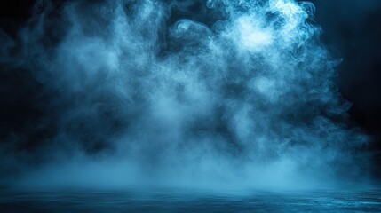 Blue Haze Background for Graphic Design and Visual Projects
