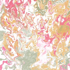 Abstract Liquid Marble Texture with Soft Color Swirls.