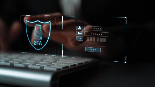 Two-factor authentication strengthens login system security. Adds protection, two-factor authentication increases privacy, and two-factor authentication prevents access breaches. Marrow