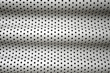 Abstract Perforated Corrugated Metal Seamless Texture Background