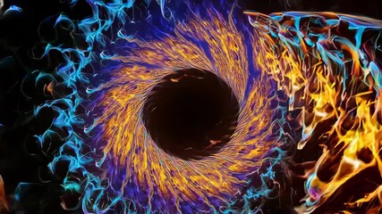 Abstract swirling patterns of vibrant colors - Powered by Adobe