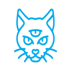 Three Eyed Cat Icon