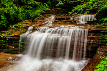 Fototapeta premium Buttermilk Falls State Park, New York