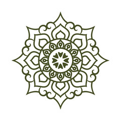 Modern Bohemian Mandala and Floral Fusion for Unique Decor
