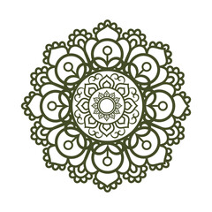 Intricate Mandala Floral Design for Modern Interiors
