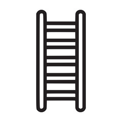 Illustration of a ladder the ladder is shown in a simple, minimalist style, with clean lines and a clear, uncluttered design the ladder is a common symbol of progress