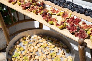 dried fruits and vegetables