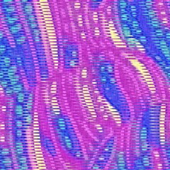 Bright tropical harlequin textured tile. Summer vibe home decor for 60s style wallpaper. 