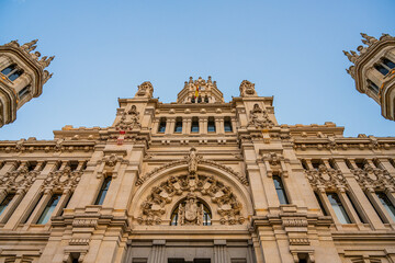 Palacio de Cibeles, madrid spain, landmark in Madrid