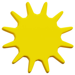 3D Sparkle Star Icon