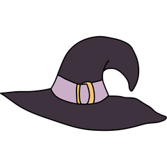 Halloween cute spooky hand drawn 