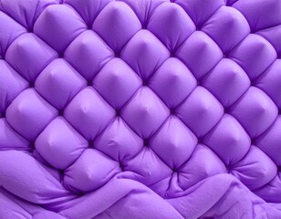 Fototapeta premium Purple quilted fabric texture