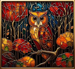 owl in the night
