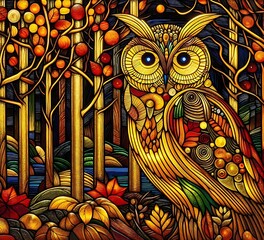 owl in the night
