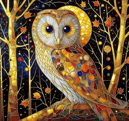 owl in the night