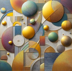 abstract vector background with colorful lines