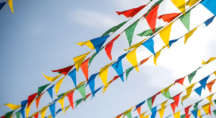 Colorful Bunting Flags