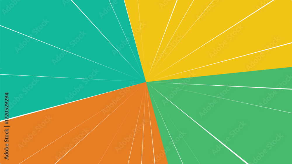 Poster abstract colorful background with dynamic lines and geometric shapes perfect for modern design and c