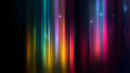 Multi colored blinking lines background
