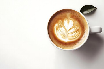 cup of coffee on the table