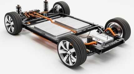 White Background Auto Parts Precision: Showcasing Intricate Details, Smooth Finishes, and Accurate Dimensions of Engine Components, Brake Parts, and Electrical Assemblies – Ideal Visuals for Automotiv