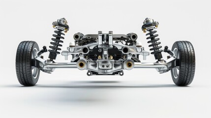 White Background Auto Parts Precision: Showcasing Intricate Details, Smooth Finishes, and Accurate Dimensions of Engine Components, Brake Parts, and Electrical Assemblies – Ideal Visuals for Automotiv