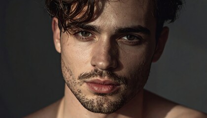 Intense Portraiture Close Up