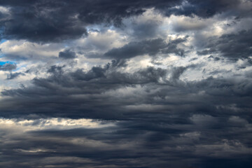 storm clouds in the sky