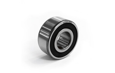 ball and roller bearings - roller bearing- Ball bearing - bearings on a white background