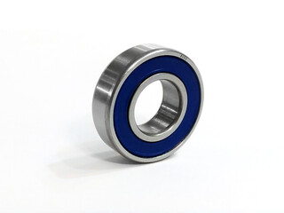 Ball Bearing 6002_2Rs , Rubber seals, ball and roller bearings on a white background 
Blue Seal