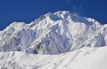 Winter scenery in Hakuba Valley
