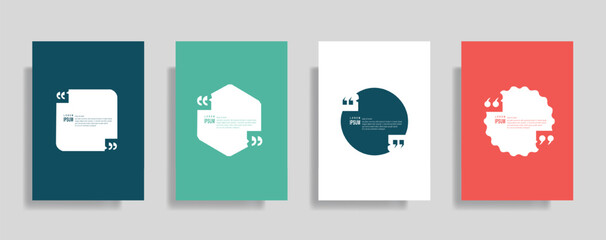 Engaging Quote Templates for Modern Presentations and Creative Projects, Add Your Own Text to These Vibrant and Versatile Design Layouts