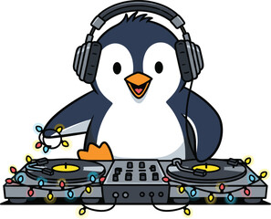 Penguin DJ Christmas Beats.