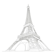 Stylized whisk illustration with subtle curves and smooth lines for culinary designs