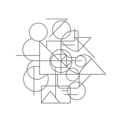 Stylized whisk illustration with intricate curves and smooth lines