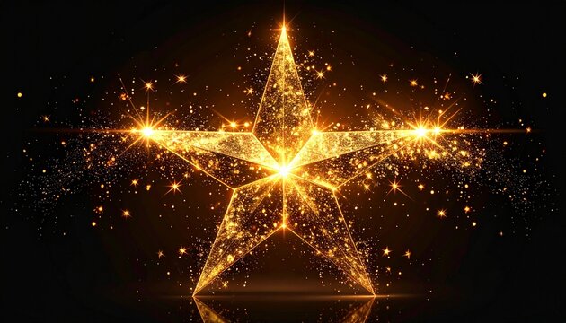 PNG of glowing star sparkle isolated on transparent background, bright white light with soft glow, clean edges