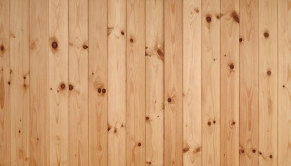 Fototapeta premium Natural Wooden Plank Texture Closeup of warm with lightbrown wood grain background.