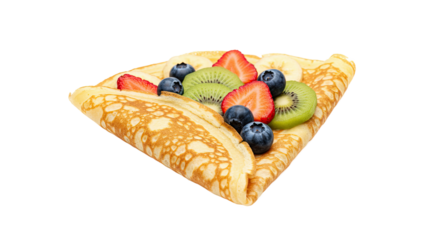 Delicious Fruit Filled Crepe.